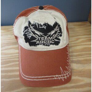 Arctic Cat Hat Cap Hook Loop Team Arctic Snowmobile Racing Motorsport